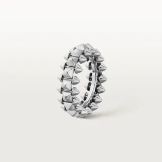 Anillo Clash De Cartier – Oro blanco, modelo mediano | Cartier EE. UU.