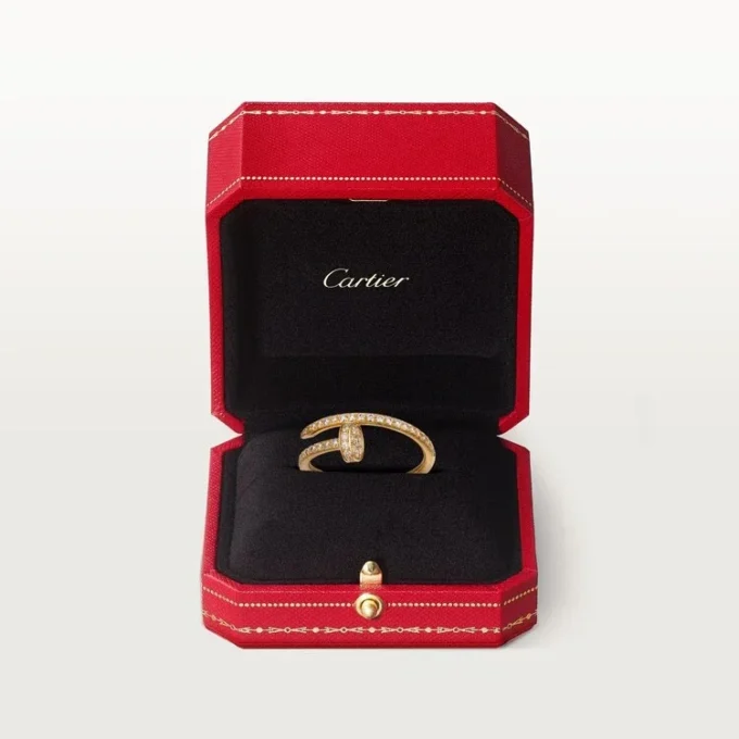 Anillo de diamantes Juste Un Clou, oro amarillo | Cartier EE. UU.