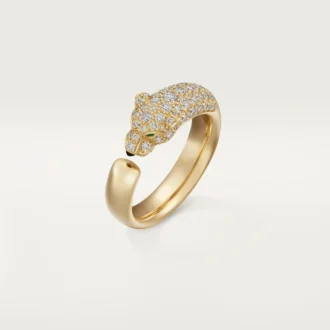 Anillo de diamantes Panthere de Cartier, oro amarillo | Cartier EE. UU.