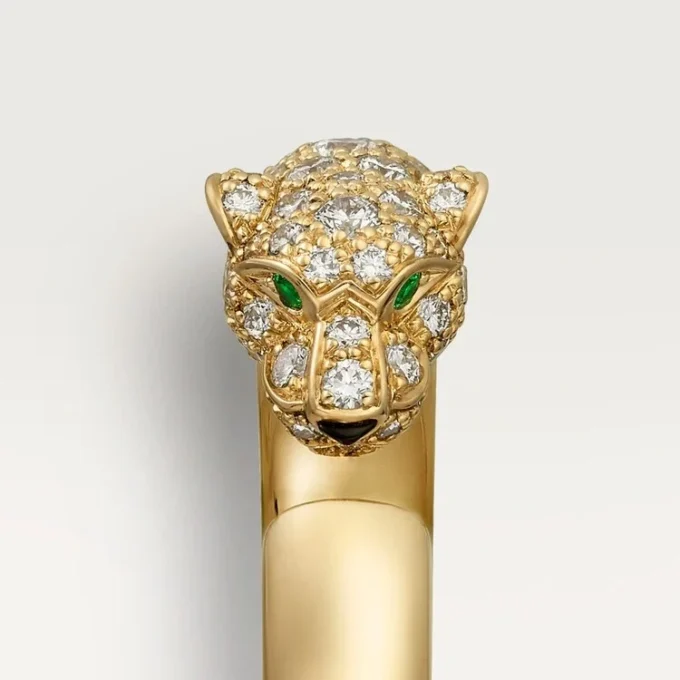 Anillo de diamantes Panthere de Cartier, oro amarillo | Cartier EE. UU.