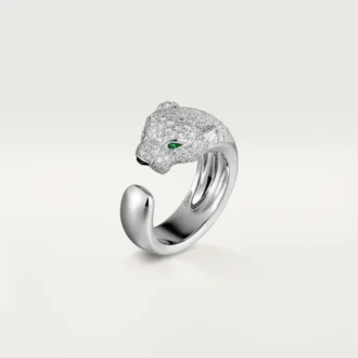Anillo de diamantes Panthere de Cartier, oro blanco | Cartier EE. UU.