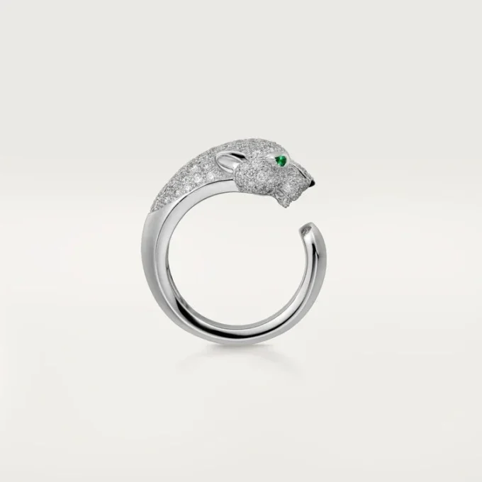 Anillo de diamantes Panthere de Cartier, oro blanco | Cartier EE. UU.