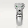 Anillo de diamantes Panthere de Cartier, oro blanco | Cartier EE. UU.