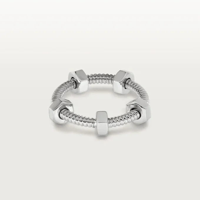 Anillo Ecrou De Cartier – Oro blanco – Cartier