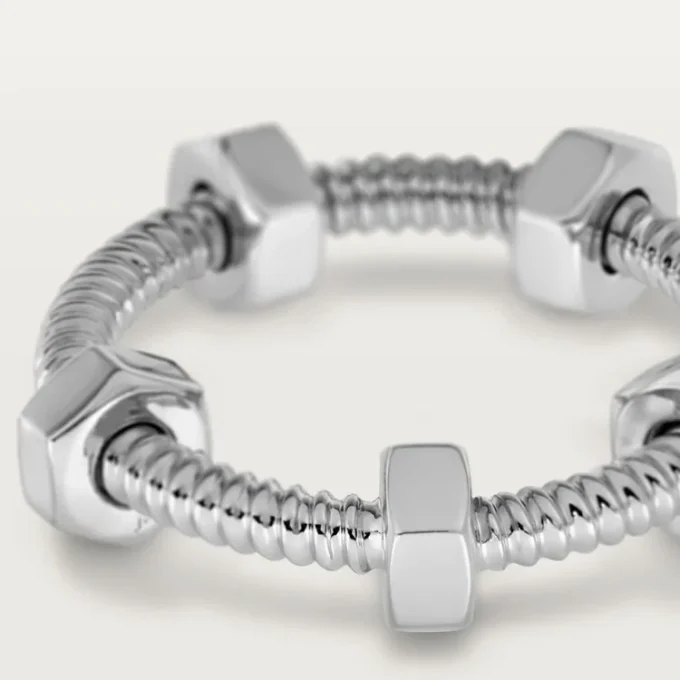Anillo Ecrou De Cartier – Oro blanco – Cartier