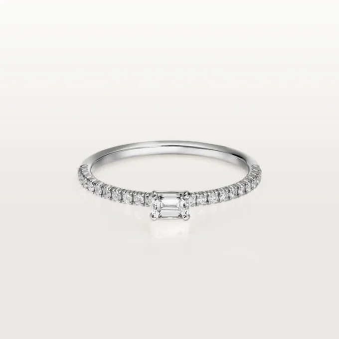 Anillo Etincelle de Cartier – Oro blanco, diamantes – Cartier
