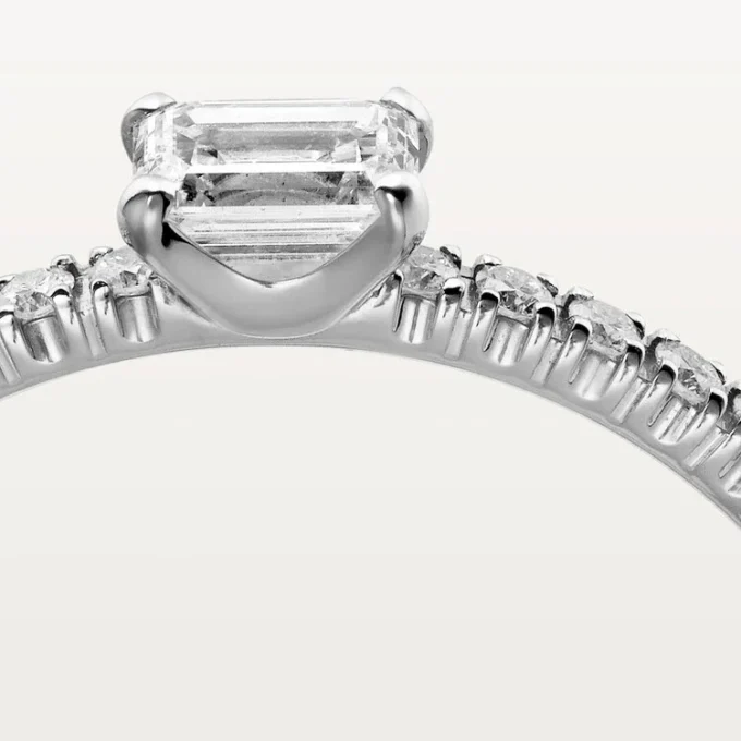 Anillo Etincelle de Cartier – Oro blanco, diamantes – Cartier