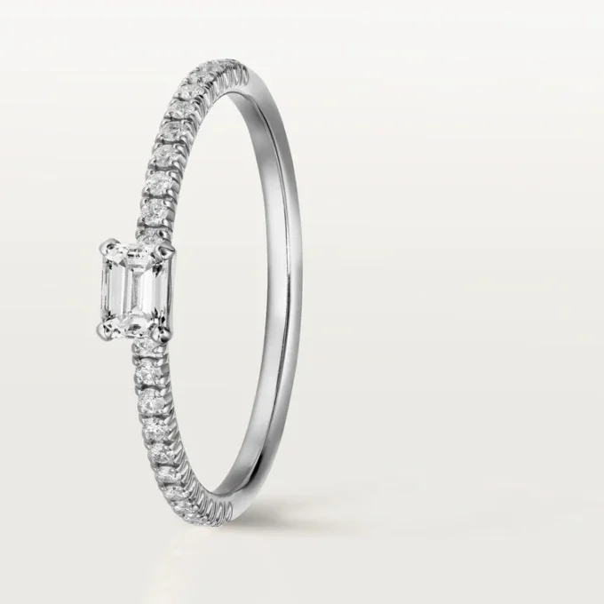 Anillo Etincelle de Cartier – Oro blanco, diamantes – Cartier