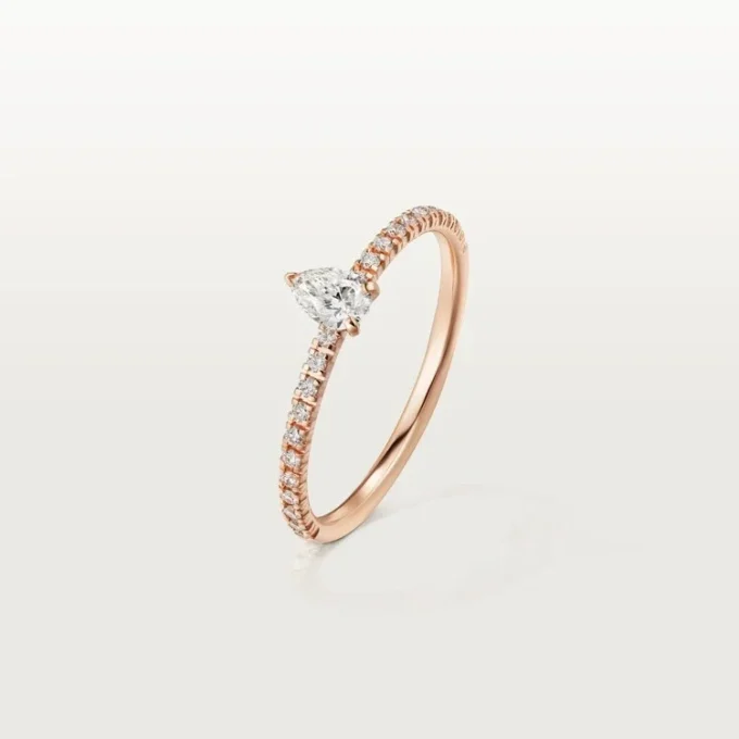 Anillo Etincelle de Cartier – Oro rosa, diamantes – Cartier