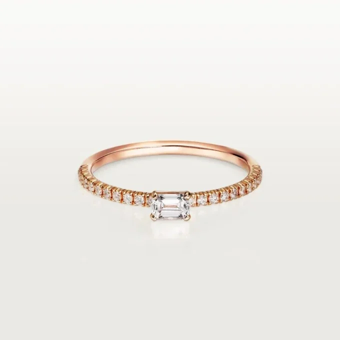 Anillo Etincelle de Cartier – Oro rosa, diamantes – Cartier