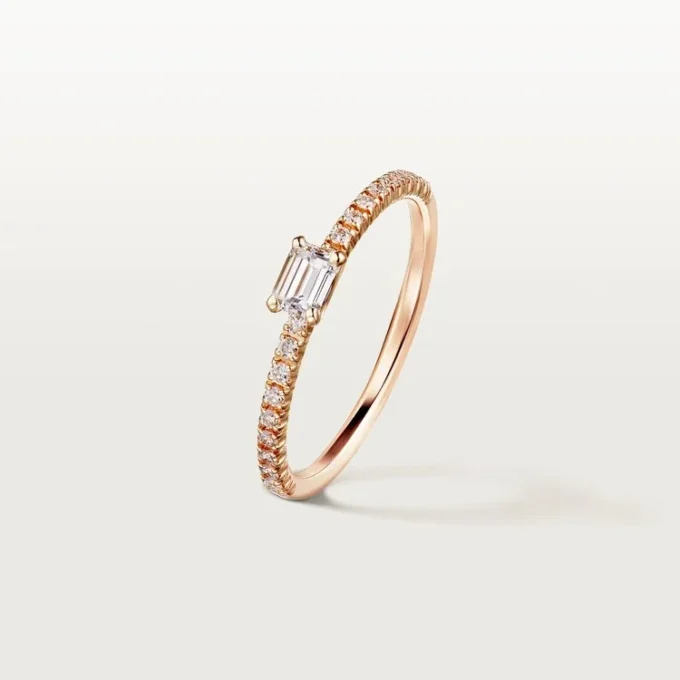 Anillo Etincelle de Cartier – Oro rosa, diamantes – Cartier