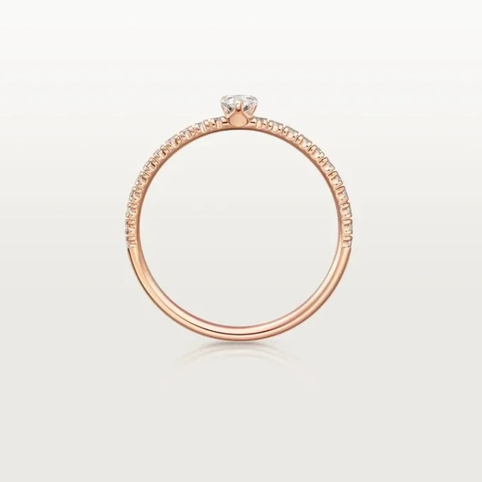 Anillo Etincelle de Cartier – Oro rosa, diamantes – Cartier
