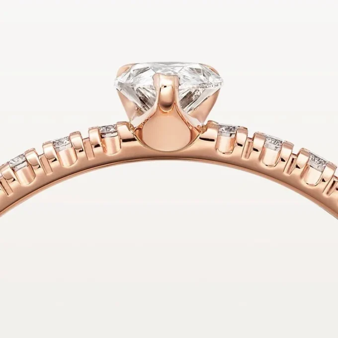 Anillo Etincelle de Cartier – Oro rosa, diamantes – Cartier