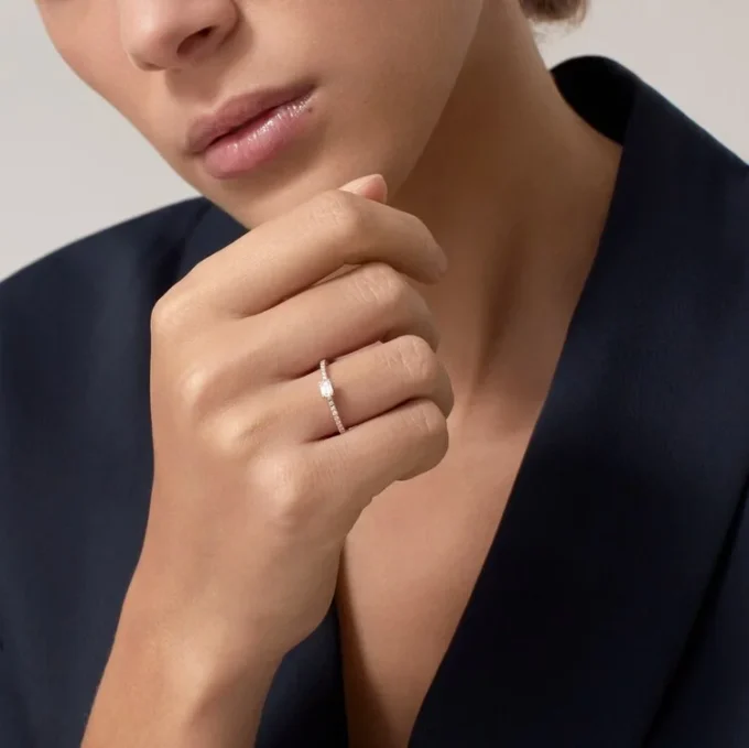 Anillo Etincelle de Cartier – Oro rosa, diamantes – Cartier