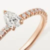 Anillo Etincelle de Cartier – Oro rosa, diamantes – Cartier