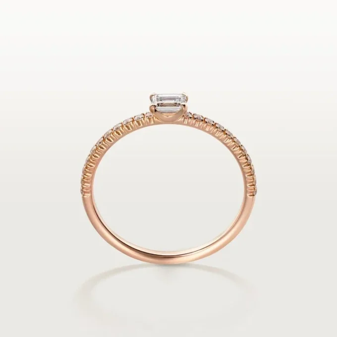 Anillo Etincelle de Cartier – Oro rosa, diamantes – Cartier