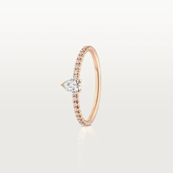 Anillo Etincelle de Cartier – Oro rosa, diamantes – Cartier
