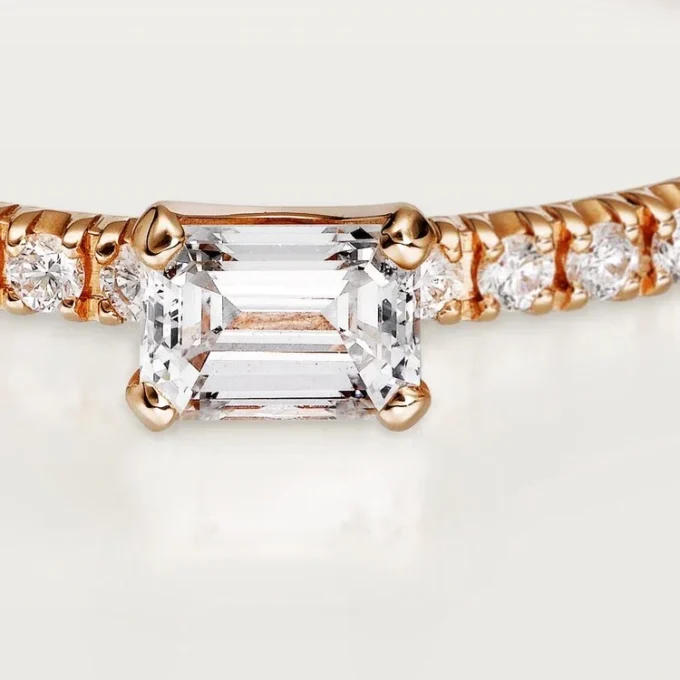 Anillo Etincelle de Cartier – Oro rosa, diamantes – Cartier