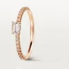 Anillo Etincelle de Cartier – Oro rosa, diamantes – Cartier