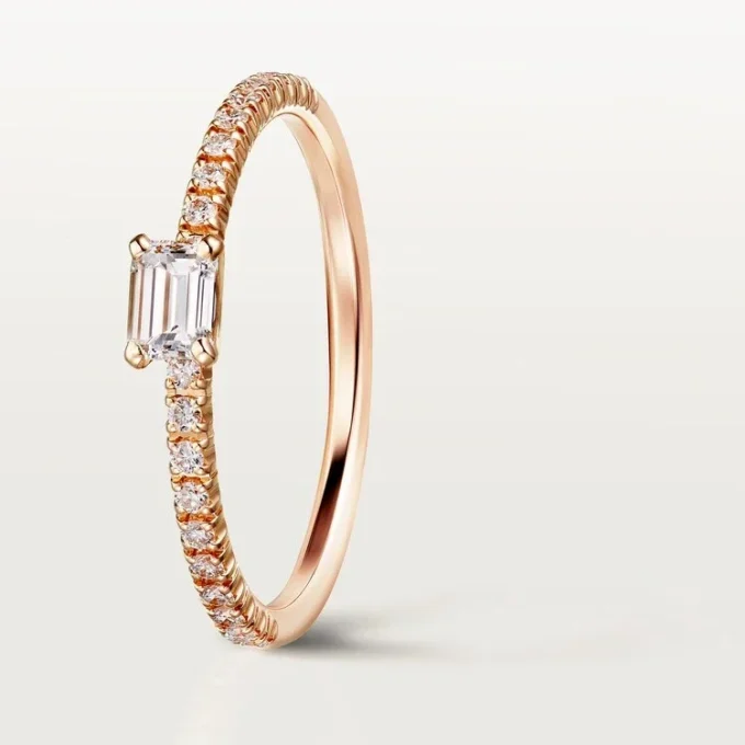 Anillo Etincelle de Cartier – Oro rosa, diamantes – Cartier