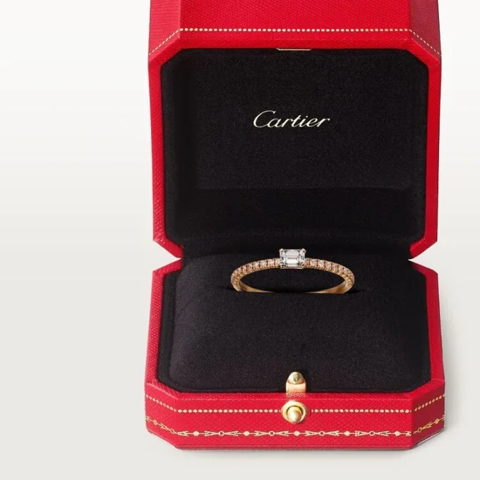 Anillo Etincelle de Cartier – Oro rosa, diamantes – Cartier