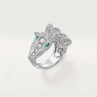 Anillo Faune Et Flore De Cartier, pavé