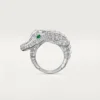 Anillo Faune Et Flore De Cartier, pavé