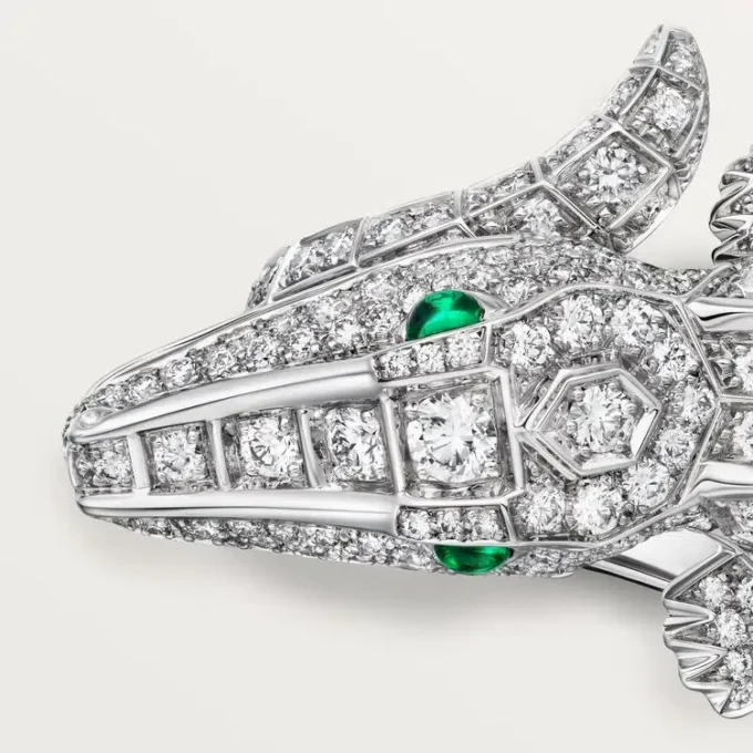 Anillo Faune Et Flore De Cartier, pavé