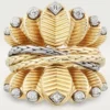 Anillo Grain De Café, diamantes