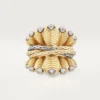 Anillo Grain De Café, diamantes