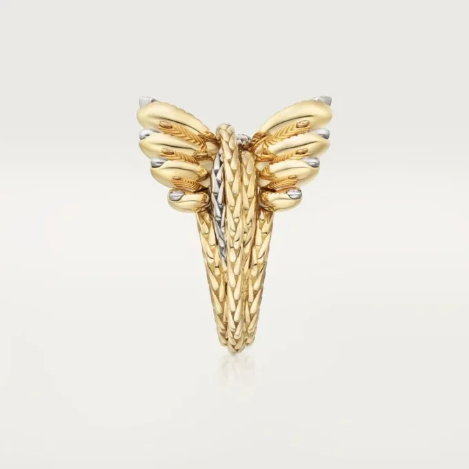 Anillo Grain De Café, diamantes