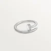 Anillo Juste Un Clou, modelo pequeño, diamantes