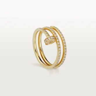 Anillo Juste Un Clou – Oro amarillo, diamantes – Cartier