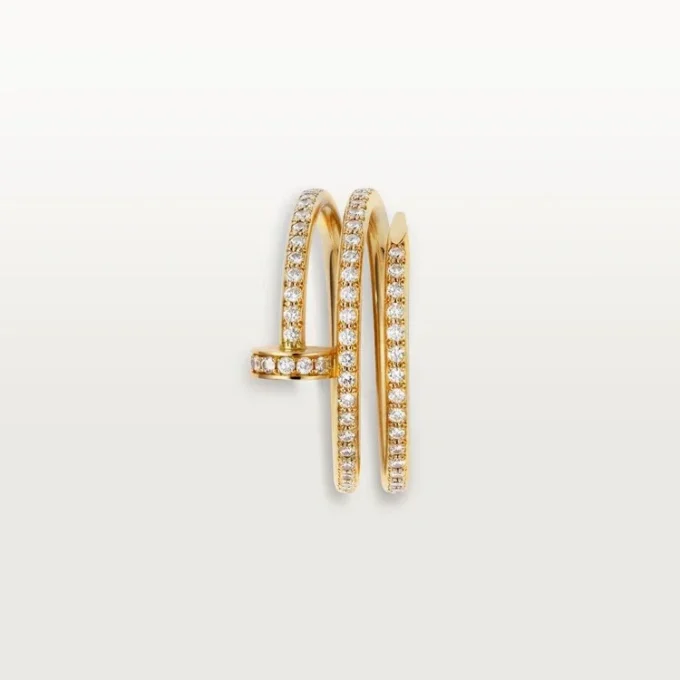 Anillo Juste Un Clou – Oro amarillo, diamantes – Cartier