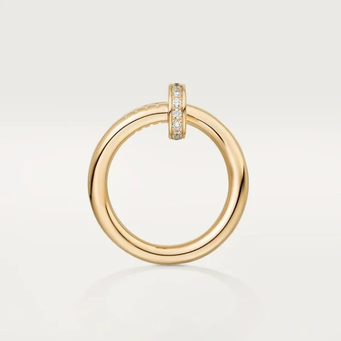 Anillo Juste Un Clou – Oro amarillo, diamantes – Cartier