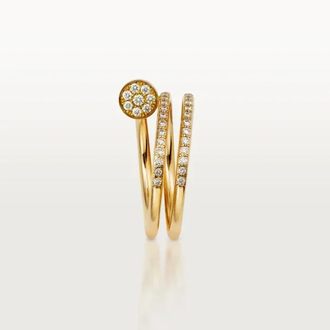 Anillo Juste Un Clou – Oro amarillo, diamantes – Cartier