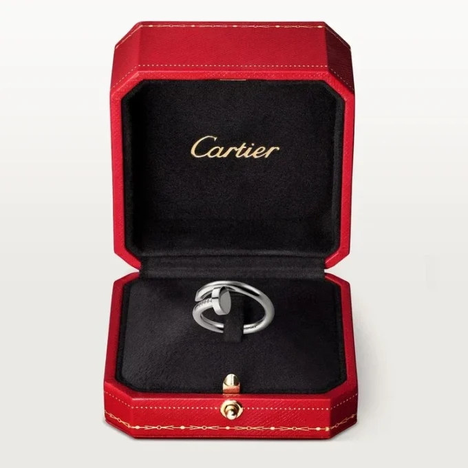 Anillo Juste Un Clou – Oro blanco – Cartier