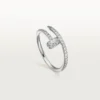 Anillo Juste Un Clou – Oro blanco, diamantes – Cartier