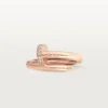 Anillo Juste Un Clou – Oro rosa, diamantes – Cartier
