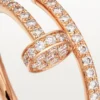 Anillo Juste Un Clou – Oro rosa, diamantes – Cartier