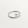 Anillo Juste Un Clou Sm – Oro blanco – Cartier