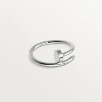 Anillo Juste Un Clou Sm – Oro blanco – Cartier
