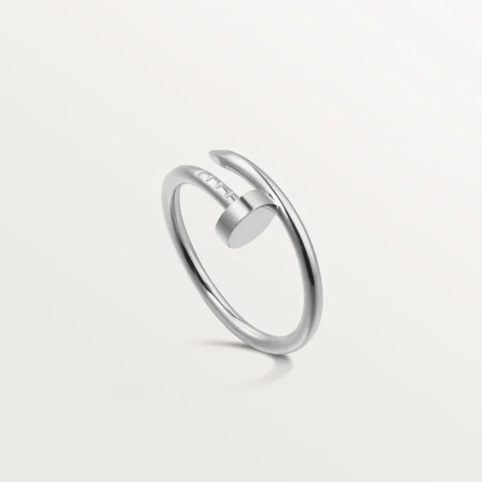 Anillo Juste Un Clou Sm – Oro blanco – Cartier
