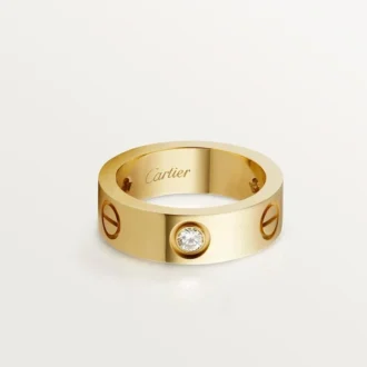 Anillo Love 3 Diamond – Oro amarillo, modelo clásico | Cartier EE. UU.