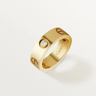 Anillo Love 3 Diamond – Oro amarillo, modelo clásico | Cartier EE. UU.