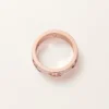 Anillo Love, modelo clásico, pavé, 6 diamantes