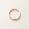 Anillo Love, modelo pequeño, pavé