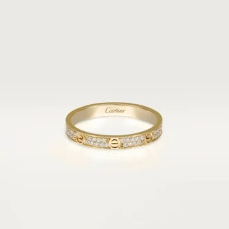 Anillo Love, talla pequeña – Oro amarillo, diamantes – Cartier