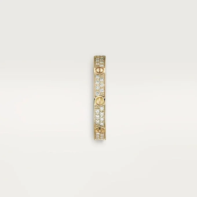 Anillo Love, talla pequeña – Oro amarillo, diamantes – Cartier