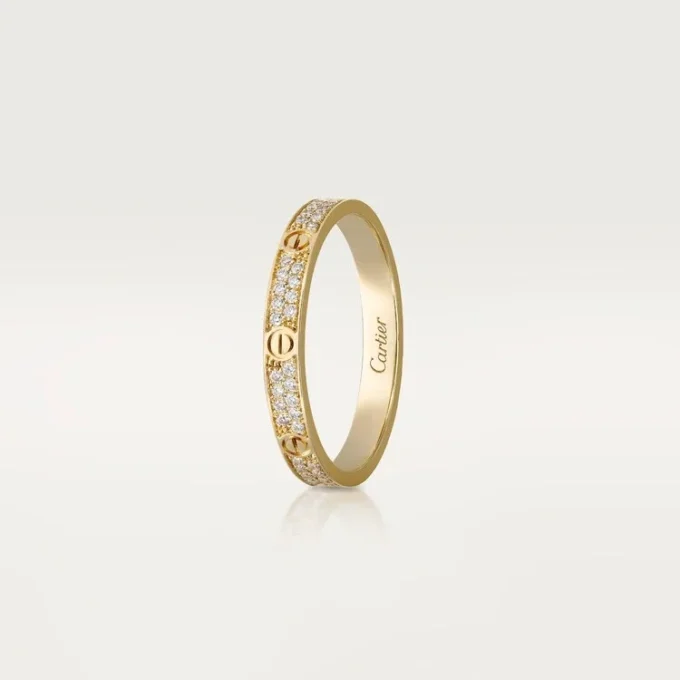 Anillo Love, talla pequeña – Oro amarillo, diamantes – Cartier